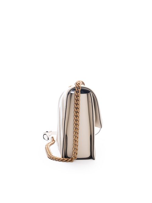 Borsa a mano media Love One Classic Light in nappa chevron Bianco PINKO | 104549 A2OSZ14Q